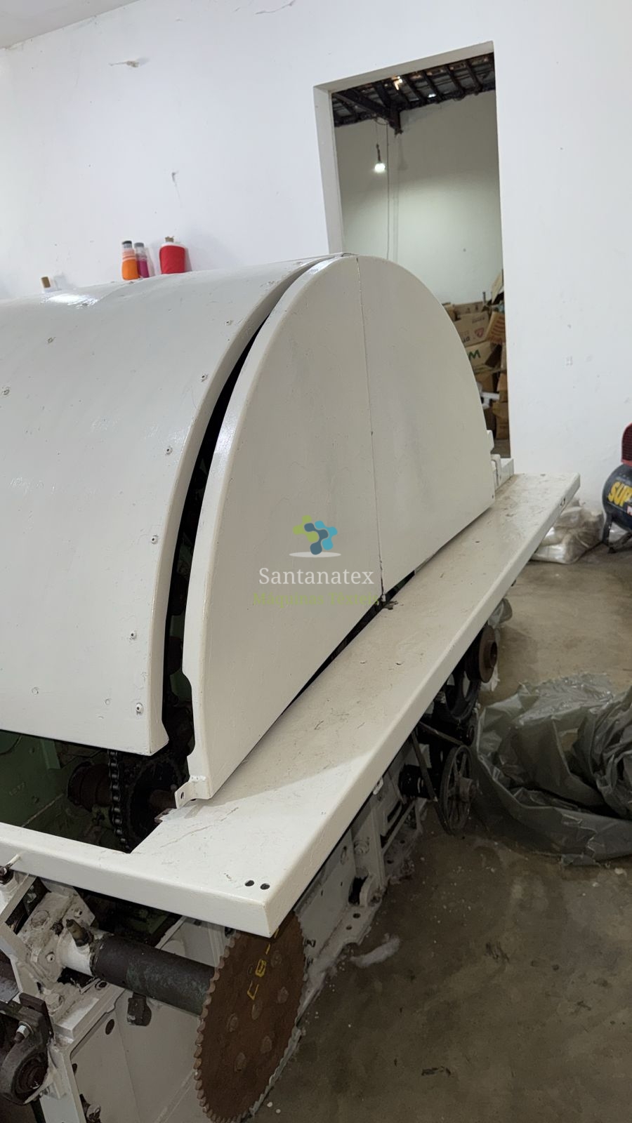 02 x Cardas para abertura de fibras com cilindros Guarnecidos largura de 2m