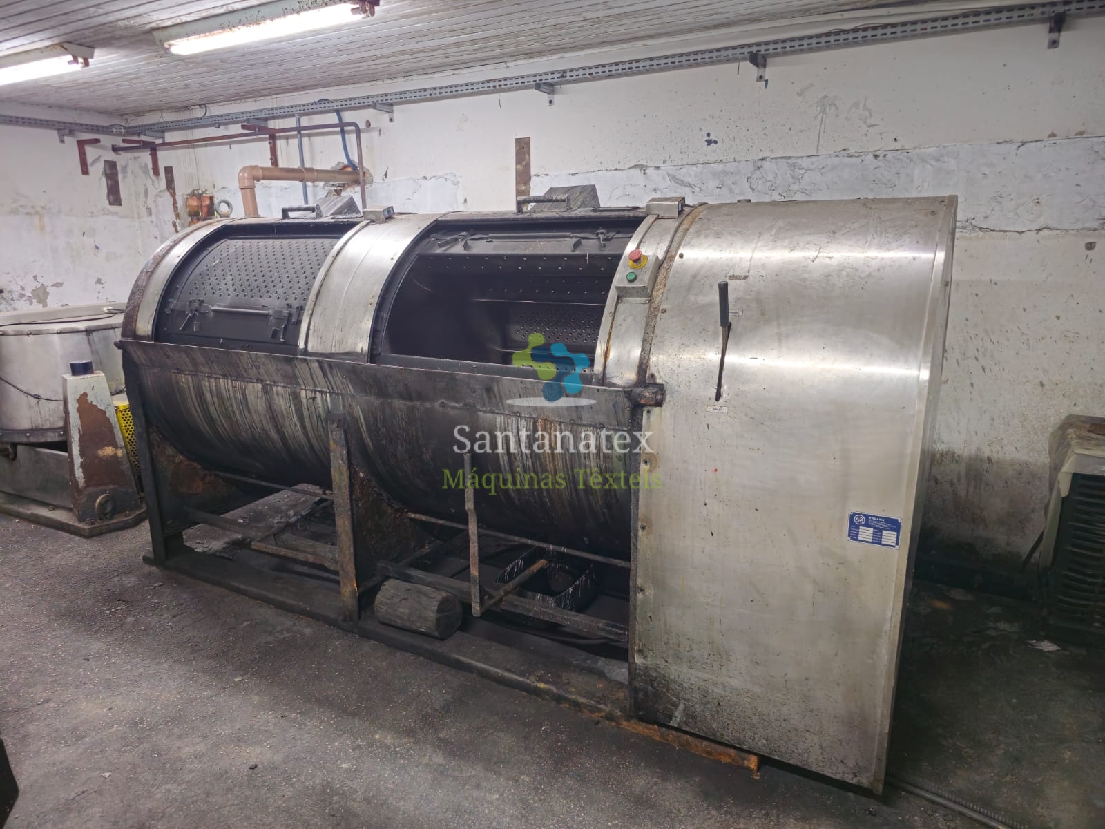 01 x Máquina de Lavar/Tingir 200kg