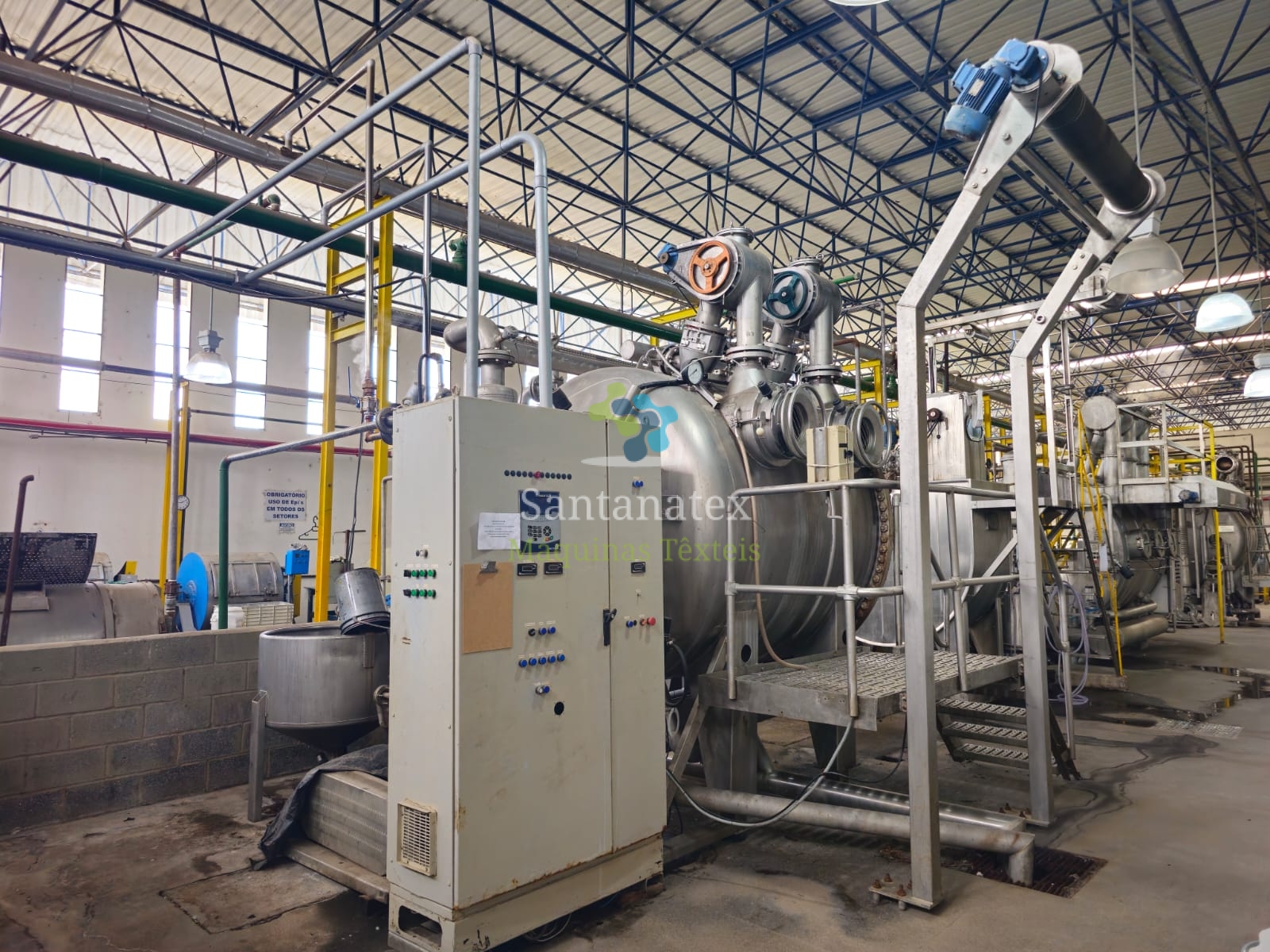 02 x Maquinas de Tingimento HT (alta temperatura) 2010 160 Kg