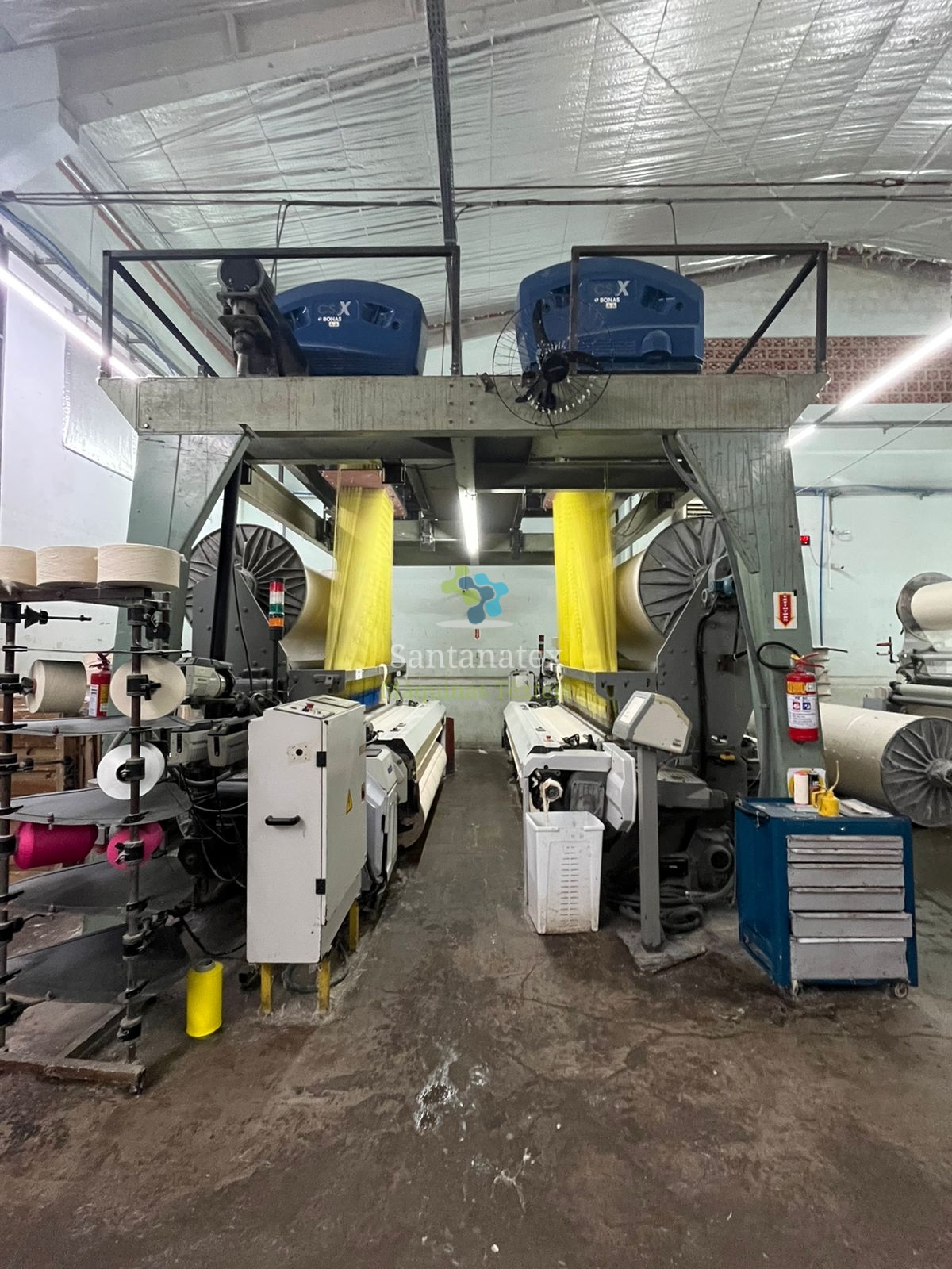 02 x Teares Vamatex Jacquard Felpa Modelo 1151