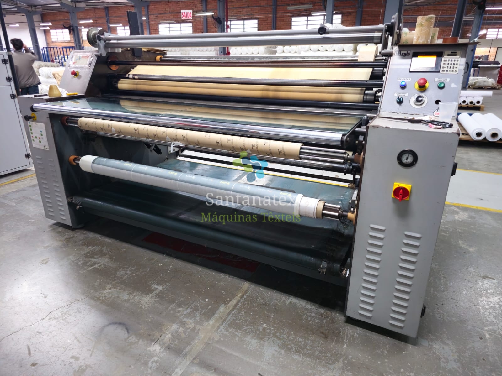 01 x Carrossel Automático para Estamparia 6 cores 1998