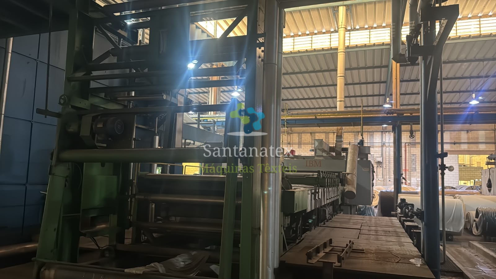 01 x Maquina de Estamparia Rotativa Stok 1,60m Com 8 Cores